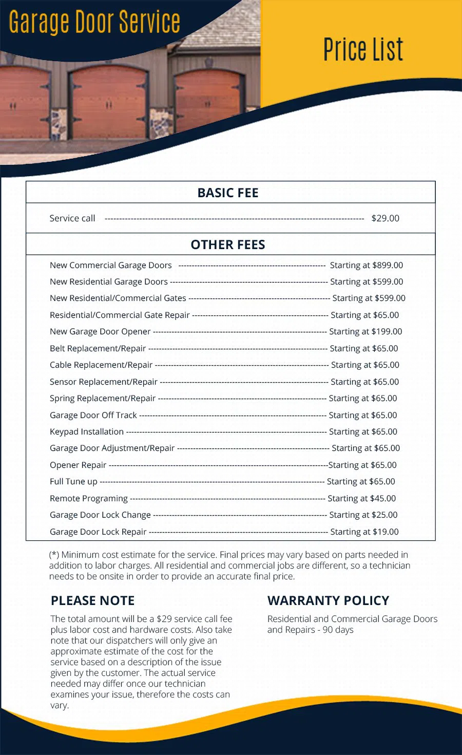 USA Garage Doors Repair Service Las Vegas, NV 702-648-3920